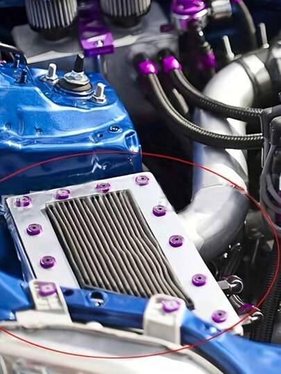 20 piezas (10 sets) Pernos de placa de matrícula con arandela de aluminio M6 x 20 para modificación y decoración de automóviles, disponibles en múltiples colores