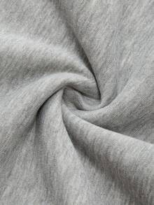 Dwuczęściowy komplet, chłopięca bluza z kapturem w jednolitym kolorze, bawełniana bluzka damska, wiosenno-letnia odzież damska w stylu college'owym, do uprawiania sportów na świeżym powietrzu - Wielokolorowy 1 - Zobacz 5