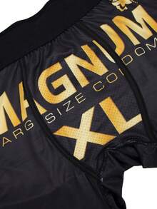Random 5PCS Men's Printed Long Boxer Fashion Briefs 1XL-4XL - Nhiều màu - Xem 4