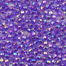 100pcs 8mm Acrylic Octagonal Beads Transparent AB Color Suitable For DIY Jewelry Making Of Bracelets, Necklaces, Mobile Phone Chains, Bead And Jewelry Craft Accessories