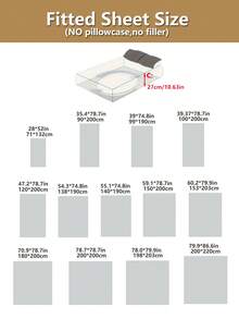 1 件厚仿兔毛床笠，床垫保护套，花卉图案，毛绒，温暖，抗皱，可拆卸和清洗，单人/双人/全尺寸 - 非常适合卧室和客房 - 泡泡 星空灰 - 查看 3