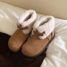 Botas de nieve para mujer - Marrón - Ver 2