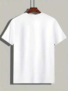 Men's Graphic-Shirt - White Crew Neck Summer Tee With & Lion Design Lightweight Casual Shirt Everyday & Themed Events Tee Shirts Streetwear Style Printed Design Soft Texture Short Sleeve Top Music FansFreedom ShirtHalloween Costumes MenChristmasFunny ShirtGraphic TeeVintage Western Graphic Tees Men Clothes Camisas Para Hombre Graphic Tees Women Clothes Summer Tops Summer Clothes Graphic Tee Shirts - 黑色 - 查看 6