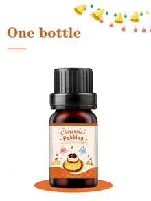 6pcs/1pc Christmas Essential Oil Set, Food Fragrance Oils, 10ml Aromatherapy Oils, Christmas Oils, Gingerbread House, Bedroom & Living Room Fragrance, Suitable For Scented Candles, Wax Melts, Diffuser Stones, Diffuser, Humidifier, Christmas - Multicolor - View 16