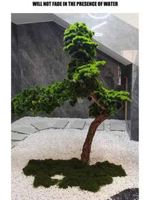 Simulated Moss And Moss Landscaping, Biomimetic Artificial Turf, Micro Landscape Arrangement, Decoration, Lawn Potted Bonsai