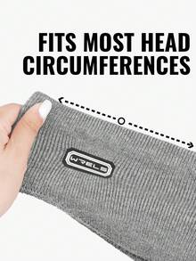 WRELS 1pc Lightweight Foldable Warm Winter Ear Warmer Headband, Thickened Double Layer Ear Warmer Headband, Windproof And Cold-Resistant - Plush Earmuffs - View 7