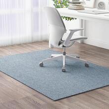 ZCAXGBH Tapete para Silla de Oficina, 120 * 150cm Tapete para Silla de Escritorio, Silencioso, Antideslizante, Resistente A ArañAzos,Tapete Rectangular Antideslizante para Silla Rodante de Suelo Duro - gris - Ver 7