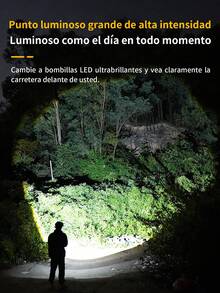 4 piezas Faro frontal impermeable y de alta luminosidad con 1 luces LED, carga USB, cómodo de usar, para satisfacer sus diversas necesidades. adecuado para trabajo nocturno al aire libre como acampar, pesca nocturna