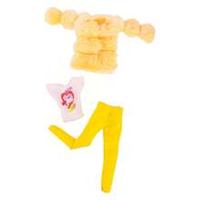 New 3pcs/Set Outfit For 30cm Doll, 11 Inch Winter Nightwear Plush Vest, Top And Pants Set (Jacket + T-Shirt + Trousers) - Multicolor - View 13