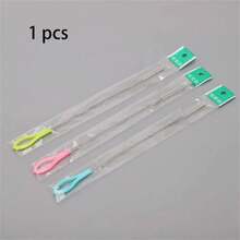 1PC Kit de Cepillo de Limpieza para Pajitas, Limpiador de Tubos de Pajitas, Cepillos de Limpieza de Nylon con Mango Largo de Acero Inoxidable para Pajitas - 1 unidad de color aleatorio - Ver 3
