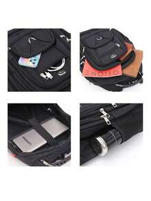 Men Functional Backpacks - Negro - Ver 5