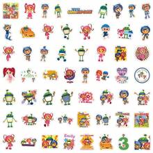 55pcs Umizoomi Stickers, For Decorating Stationery, Cups, Luggage, Skateboards, Guitars, DIY Scrapbooking Materials - Multicolor - View 6