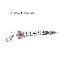 1PC Custom Animal Letter Keychain, Can Be Used As Name Bag Hanging,Back To School Gifts,Customized Keychains & Accessories,End Of Summer,Delicate Romance,For Office,For School,For Classroom,For Teacher Gifts,For University,For Colleague,For Dorm Rooms - Silicone Keychain - View 29