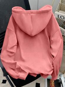 Women Sweatshirts - Pink - View 2