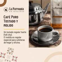 LA PARROQUIA DE VERACRUZ - Bolsa de Molido, Tostado y Tradicional, 430 g, Puro 100%, Elaborado con Calidad, con Aroma Intenso y Agradable, Cuerpo Completo(250 g (Paquete de 1) Café) - Tipo 1 - Ver 4