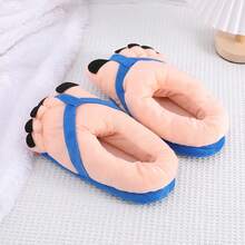 أحذية مسطحة ناعمة وفضفاضة للرجال والنساء ذات قدم مريحة، باللون الأسود، طراز حذاء عازل دافئ ومريح، مناسبة لحفلات الصداقة، الكلاب، الكرنفال، الحفلات، الديكور، الأحذية، اختيارات الربيع والصيف، هدايا لوصيفات العروس، غرفة النوم، الشاطئ، السفر، للرجال، للنساء، العطلات، أشياء جميلة - متعدد الألوان - مشاهدة 8