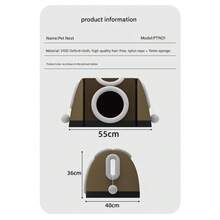 Dual mode pet litter cat litter cat pad removable four-season universal cat litter scratch-resistant removable cat house