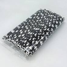 100 قطعة/عبوة قش ورقي بتصميم موضوع هالوين ب- 9 أنماط مختلفة 6*197 مم | قرع، أشباح، خفافيش، هيكل عظمي، تصميم نمط مخيف، مناسب لحفلات هالوين وأعياد الميلاد، ديكور عملي، ديكور أشباح هالوين، قش ورقي إبداعي للعصائر والكوكتيلات