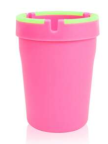 1 件夜光烟灰缸杯架，适用于汽车、卡车、家居、办公室（粉色/蓝色/紫色/绿色） - 彩色 - 查看 12