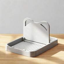 猫耳折叠锅盖架 – 双向支架/壁挂，防滑底座，可放置锅盖/勺子/锅铲，节省空间的厨房收纳盒，可爱的礼物 - 彩色 - 查看 6