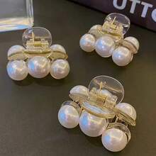 1pc Elegant & Cute Side Bangs Hair Claw For Hairstyle Hair Clips Winter Hair Accessories Elegant Claw Clips