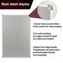 Vintage Metal Tin Sign - Beer Garage Man Cave Decor, Funny Home Wall Art For Garage Bar - Nhiều màu - Xem 5