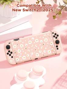 Ayotu Funda protectora con estampado de flores, compatible con y New 2 (2025), se puede instalar en el dock sin necesidad de retirar la funda - Multicolor - Ver 16