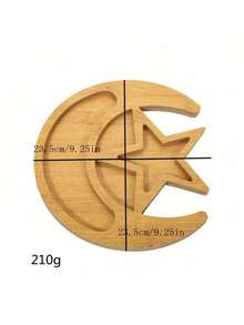 Asymmetrical Density Board Star Moon Tableware, Household Fruit, Dessert, Barbecue, Salad, Dessert Plate - Multicolor - View 6