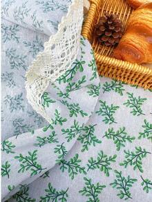 Picknickdecke im Vintage-Stil, blauer Blumen Muster, für den Outdoor-Campinggebrauch