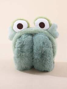 1pc Kids Cute Cartoon Animal Foldable Warm Earmuffs, Unisex Everyday Versatile Ear Warmers, Autumn/Winter - Multicolor - View 3