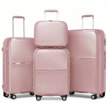 Suitcases - Coral Pink - View 1