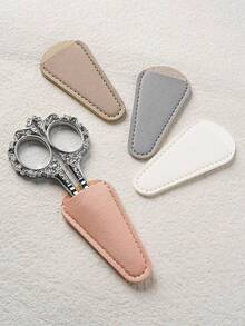 1pc Stainless Steel Manicure Scissors - 4Pcs Nail Art Tools Protective Case, Baroque Style Design Art Nail Tools Suitable For Daily Home Use,Nail Supplies,Nail Tools,Nail Art Tools,Nails,Nail Tools For Press On Nails,Manicure Pedicure Tools,Cheap,Stocking Stuffers,Makeup,Makeup Tools,Cheap Stuff,Gifts,Gifts For Women,Christmas Gifts - Silver - View 4