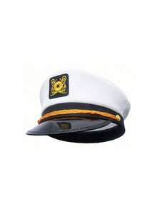 Women's Hat Combo, Costume Accessories Set, Cosplay Props - Captain Hat, Sailor Hat, Scarf Combo, Suitable For Parties, Festivals - Multicolor - View 2