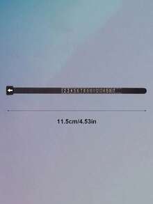 1pc White Soft Ring Sizer, Measuring Tool For Ring Size, Jewelry Measuring Tape - 白色 - 查看 7