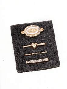 4 piezas/Set Colgante de Encanto de la Virgen María con Strass para Correa de Reloj, Adecuado para Accesorios de Correa de , Adecuado como Regalo de Accesorios de Correa de Reloj - Blanco - Ver 6