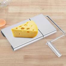 Cheese Slicer Stainless Steel Board Butter Cutter With 5 Wires Cutting Handle UK - Default - View 11
