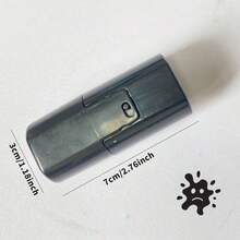 Cute Expression Dotted Stamp, Creative Funny Pattern, Self-Inking Portable Seal, Planner Decoration Office Marking, Personalized Stationery Small Stamp, Roman Numeral Stamp, Multiple Symbols I V IV XI XII, Self-Inking Portable Seal - Return Money - View 6