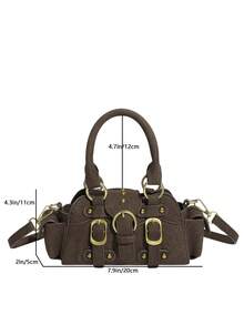 2025 New Arrival Niche Design Mini Handbag, High-Quality Tote Shoulder Crossbody Bag For Outdoor & Shopping