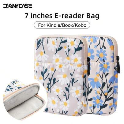 7inch E-Reader Sleeve Bag Waterproof Shockproof Portable Anti Scratch For Kindle Boox Kobo