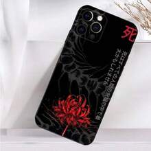 Ghoul Red Spider Lily Tokyo Case For  16,15,17,14,13,12,11 Plus,Pro Max,XS,X,XR,SE,Mini,8,7 Soft Silicone Black Cover.Holiday Phone Accessories. 16 Pro Max Case 14 Cases 17 Pro Case Y2k Phone Case Bear Phone Case Fall Phone Cases 14 Case For 17 Pro Max Cute Phone Cases Family Pink Phone Case Cover 17 Pro Max 17 Pro Max Case Fundas Rilakkuma - Z8 - Xem 3