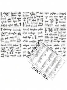 158pcs Kitchen Labels, Home Organization Series Labels, Spice Labels, Suitable For Container Organizing Stickers