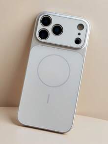 Transform Into An Phone 17 In Seconds! Luxury Double Tempered Glass Ultra-Thin Phone Case! Tempered Glass Camera Protection, Tempered Glass Back Panel For Phone 17/17 Air/17 Pro/17 Pro Max/16 Pro Max/15/14 Plus - Silver - View 1