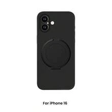 1 Piece Stand Phone Case With Ultra-Thin PC Holder Compatible With IPhone 16,15,14, 13, 12 11 Pro/Max/Mini, Compatible With IPhone16E, Compatible With For Galaxy///Redmi Note 13 Pro (Black) Ultra-Thin Phone Case Compatible With Iphone11