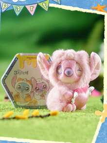 莉萝与史迪奇随机发货毛绒盲盒，随机发货，可爱史迪奇角色扮演钥匙扣（小羊/小猪/熊猫/考拉/鸭子等），柔软毛绒材质，细节精致，惊喜收藏玩具，粉丝、儿童及送礼佳品，钥匙扣及装饰品 - 彩色 - 查看 4