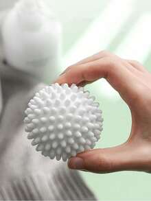 6个装蓬松洗衣球 - 宠物毛发去除器，去除衣物上的绒毛和线头，洗衣机清洁球 - 提升您的洗衣体验。洗衣配件：可重复使用的洗衣球、洗衣机专用洗衣球、烘干球、衣物柔顺球。圣诞节、厨房派对用品 - 彩色 - 查看 3