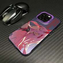 Anime Zero Two Phone Case Covercompatible with  16 e 15 14 13 12 11 Pro Max Plus Mini X XS XR SE 2020 2022  02,Covercompatible with  17 Hülle, 17 pro Hülle, 17 promax Hülle