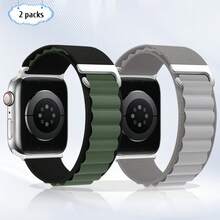 Nylon Sport Band Compatible With Apple Watch Band 38mm 40mm 41mm 42mm 44mm 45mm 46mm 49mm, Adjustable Sport Loop Strap With C-Hook For Watch Series 10/9/8/7/6/5/4/3/2/1/SE/Ultra 1 2 - 44/45/46/49/seriesl.2.3-42mm - View 27