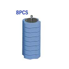 FoBianJie Testina di ricambio per spazzola per water con profumo di oceano blu, decorazione per il bagno e l'autunno