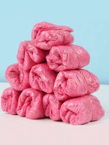 Disposable Shoe Covers Non-Slip Waterproof Dustproof PE Plastic Keep Floors Clean Anti-Skid For Home Hospital Office Warehouse Construction Healthcare Protective Gear Easy Wear Durable Tear Resistant One Size Fits Most Adults Heavy Duty Anti-Static - Multicolor - View 5