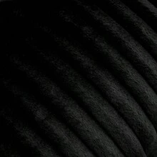 1pc Faux Rabbit Fur Striped Pillowcase, Without Pillow Insert, Zipper Closure, Soft & Cozy Bedding Pillowcase, Removable & Easy To Use For Comfortable Sleep - Black - View 4